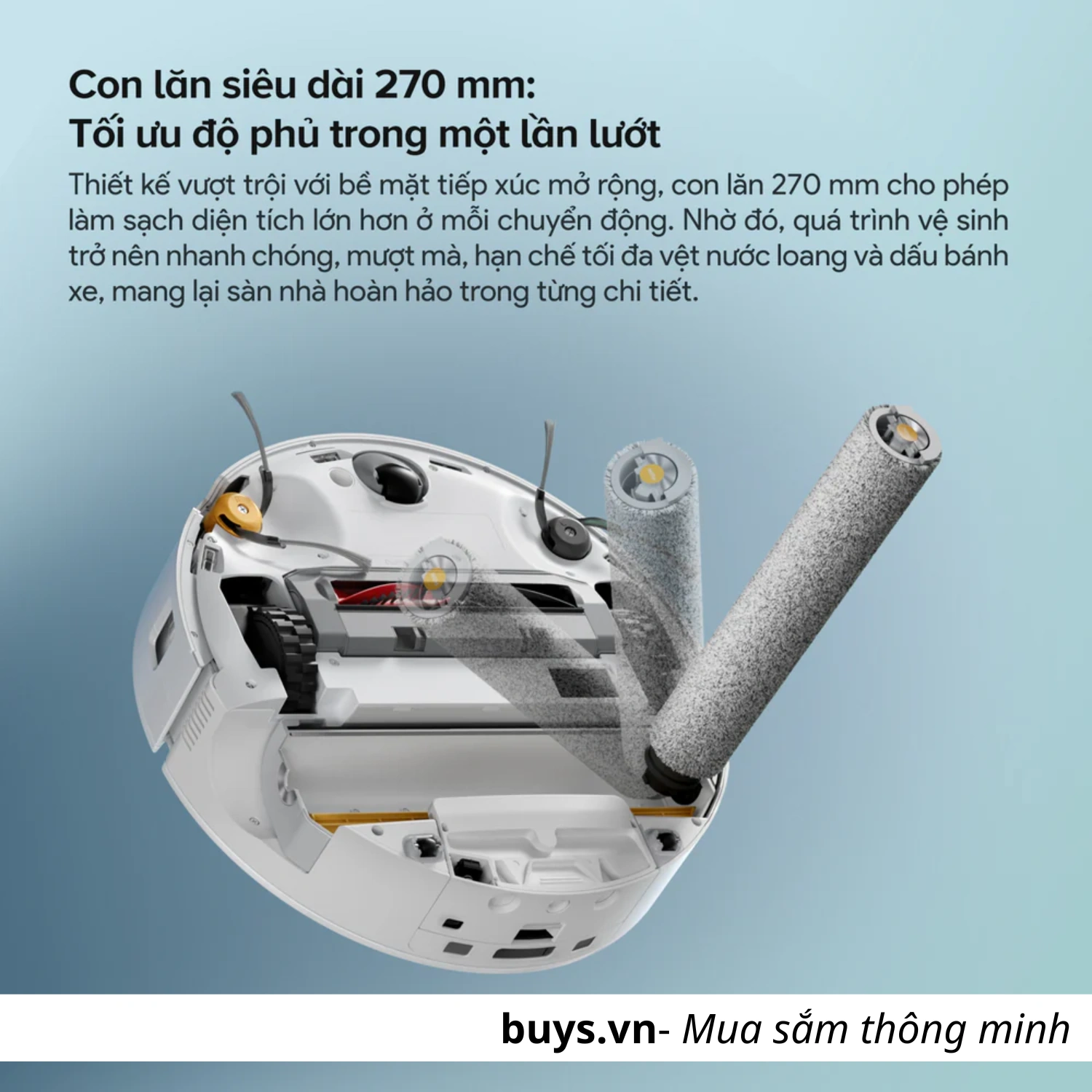 ROBOT HÚT BỤI Roborock Qrevo Curv 2 Flow