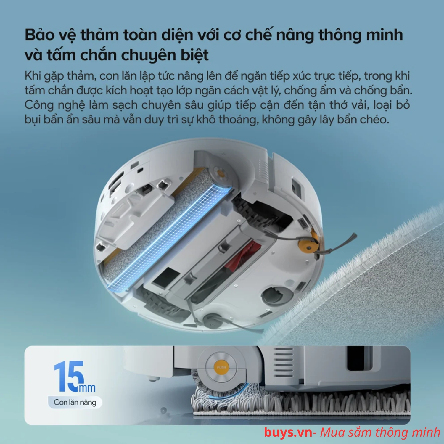 ROBOT HÚT BỤI Roborock Qrevo Curv 2 Flow