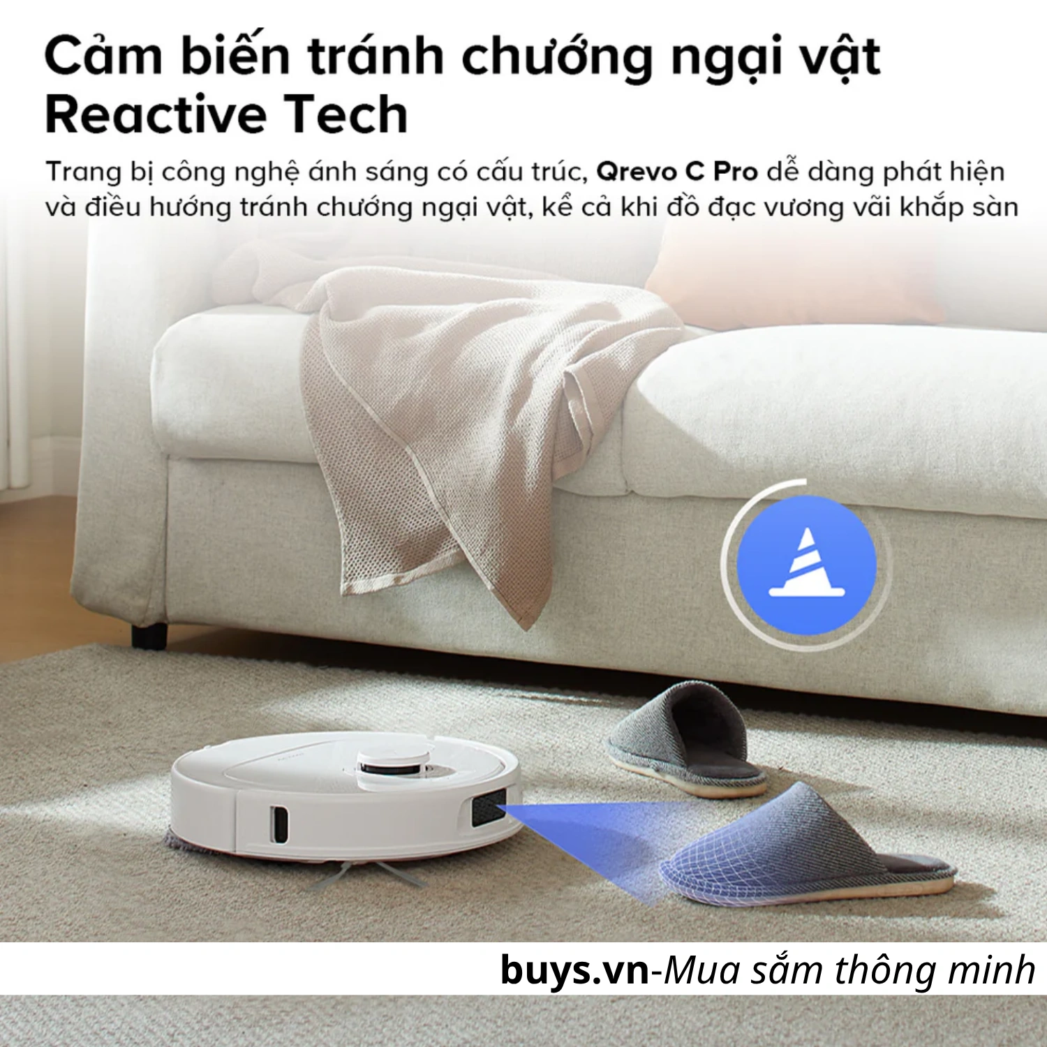 ROBOT HÚT BỤI Roborock Qrevo C Pro