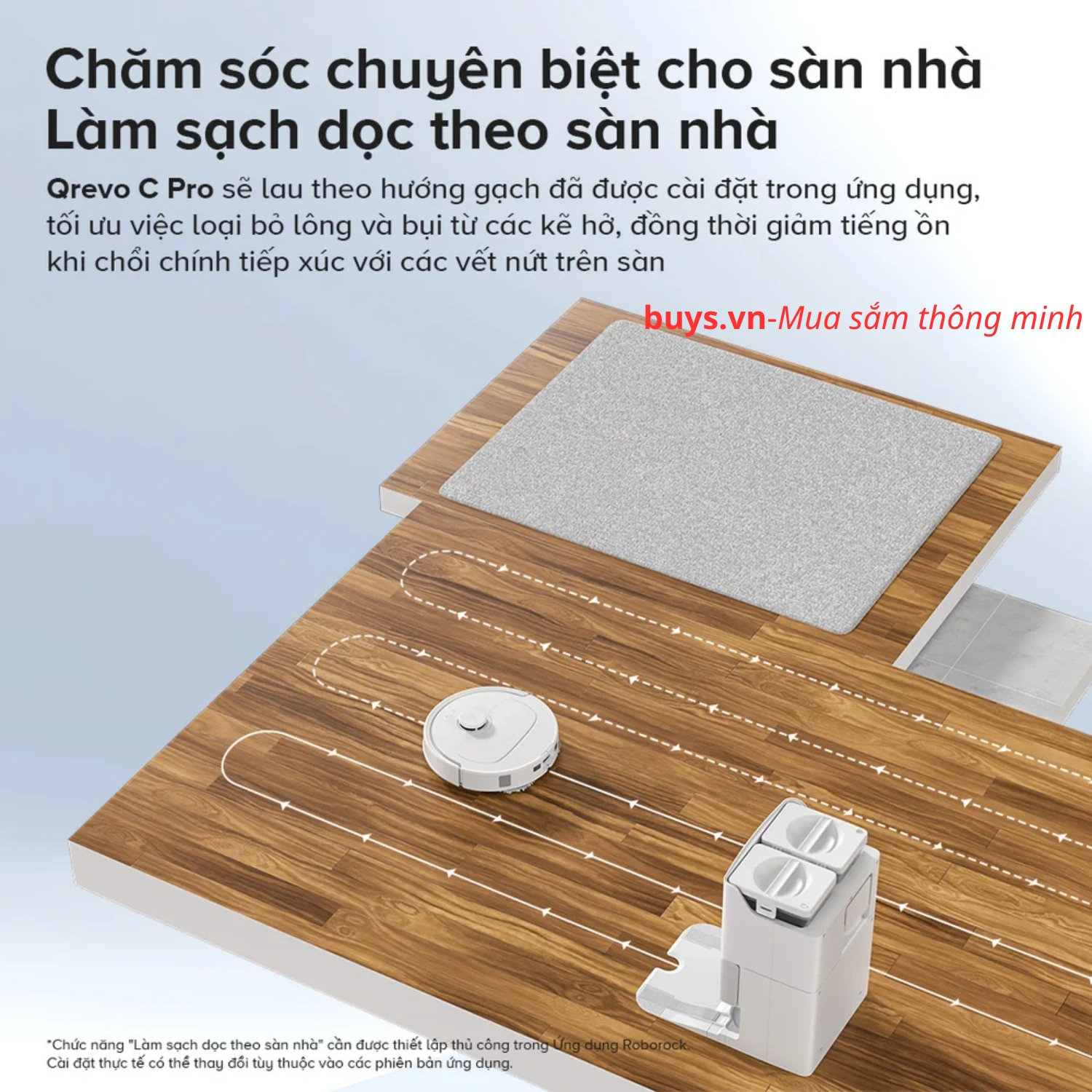 ROBOT HÚT BỤI Roborock Qrevo C Pro