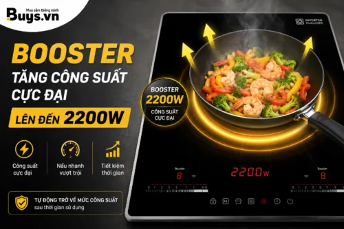 Bếp Từ 3 vùng nấu Canzy CZ - I60093D