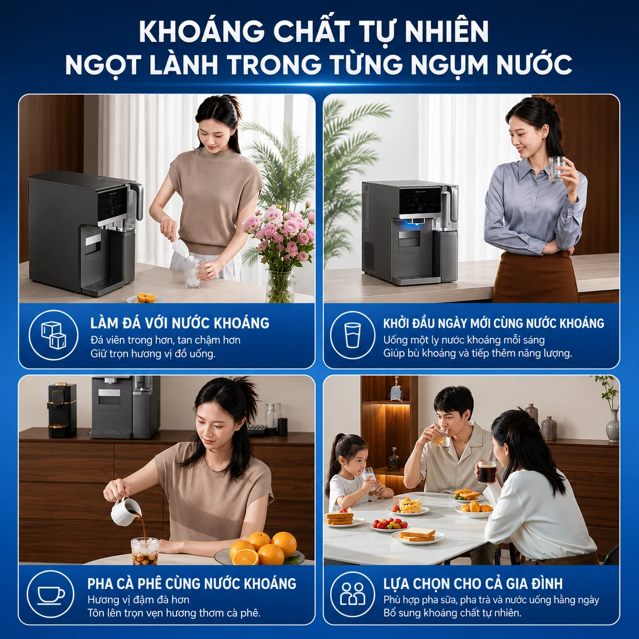 Máy lọc nước để bàn TRULIVA LAVITA CR-ZX5170