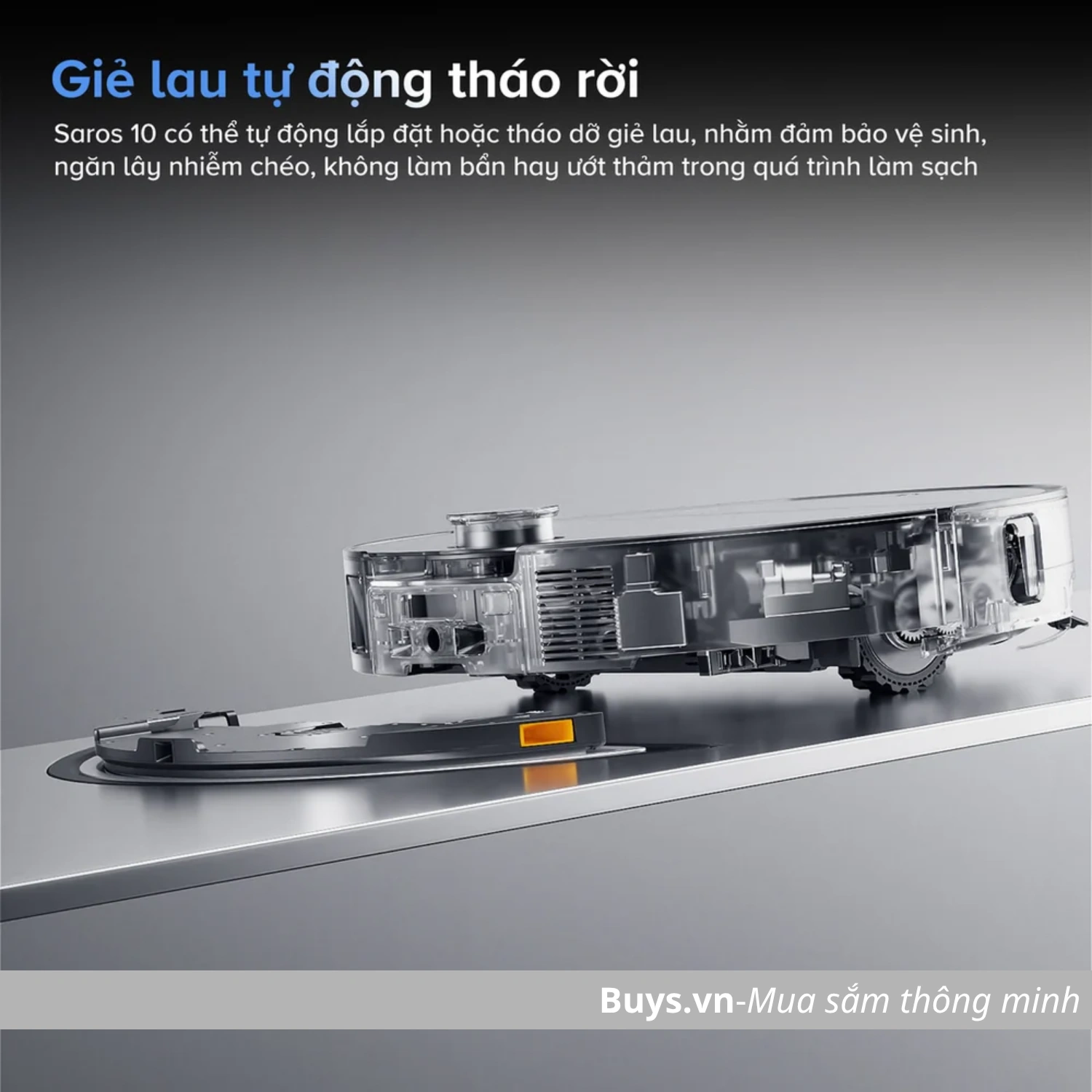 ROBOT HÚT BỤI Roborock Saros 10