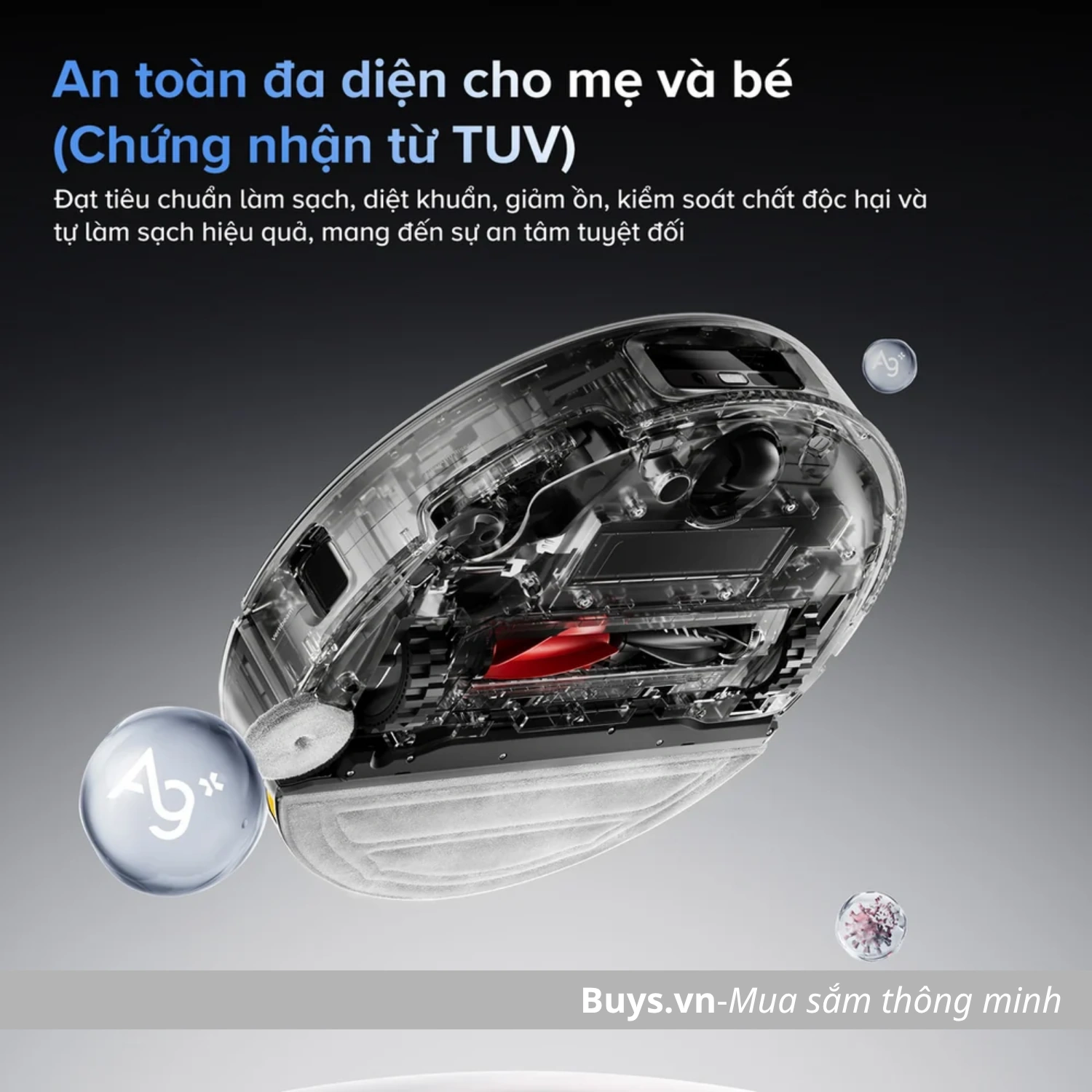 ROBOT HÚT BỤI Roborock Saros 10