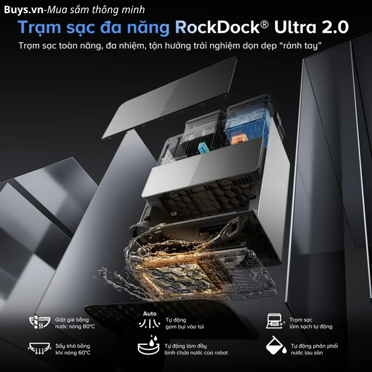 ROBOT HÚT BỤI Roborock Saros 10