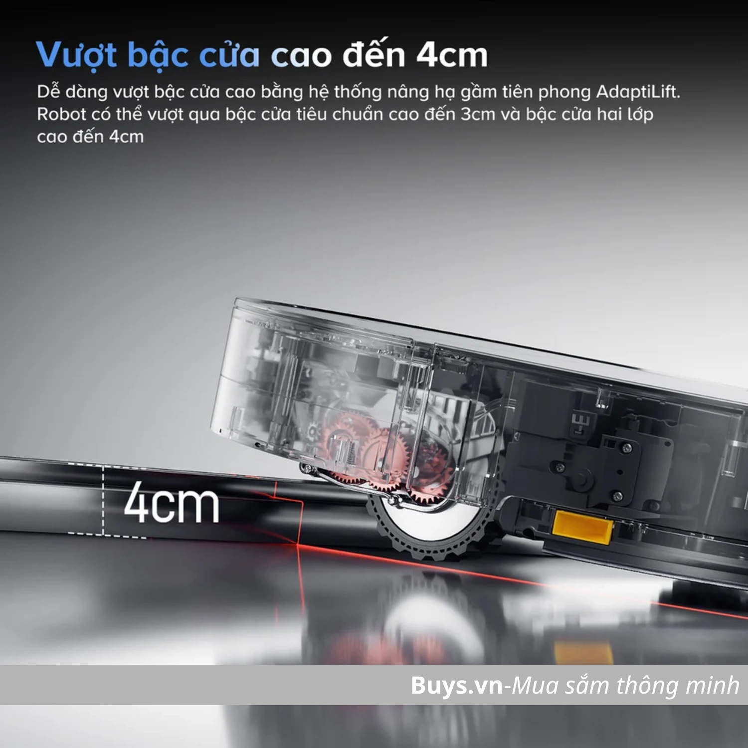 ROBOT HÚT BỤI Roborock Saros 10