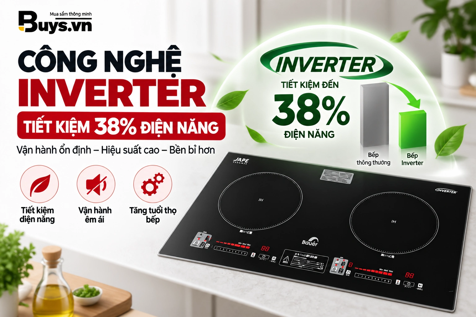 Bếp Từ BAUER BE 626JPG