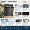 Máy rửa bát GrandX SMS8GX87G