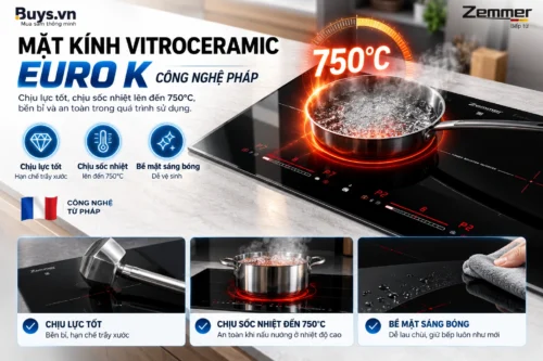 Bếp từ đôi Zemmer IZM 203 PRO