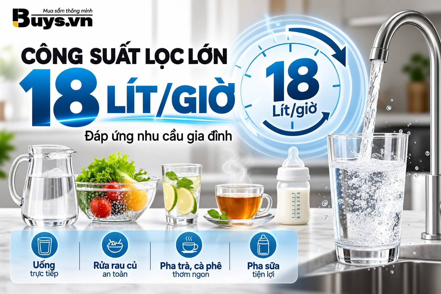 MÁY LỌC NƯỚC KANGAROO HYDROGEN KGHP10K2 30 Máy lọc nước Kangaroo Hydrogen KGHP10K2