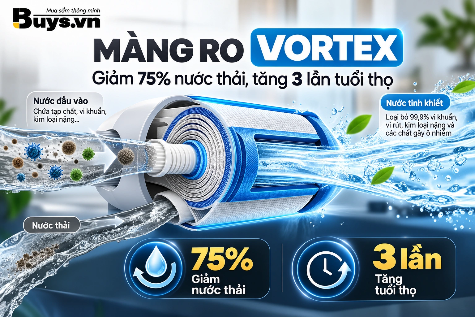 MÁY LỌC NƯỚC KANGAROO HYDROGEN KGHP10K2 29 Máy lọc nước Kangaroo Hydrogen KGHP10K2